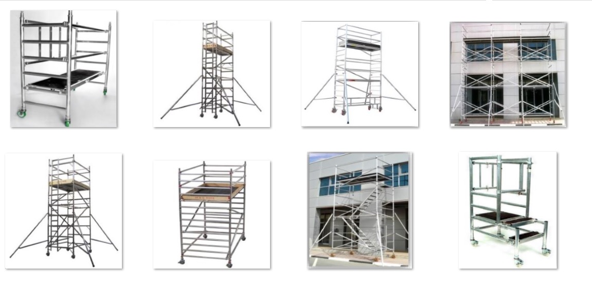 SCAFFOLDING TOWERS
