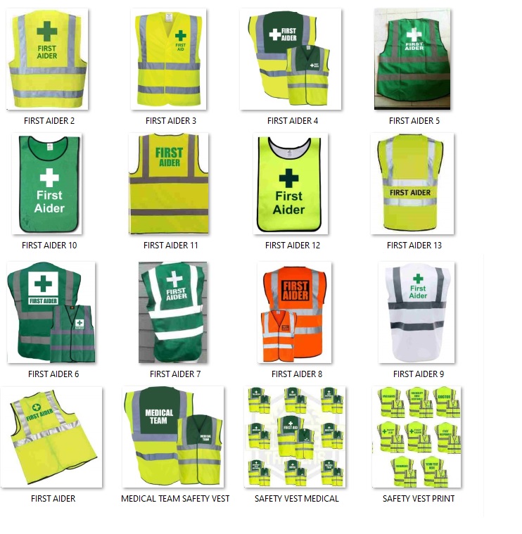 SAFETY VEST WITH LOGO