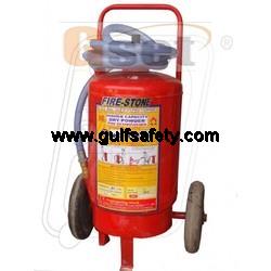 FIRE EXT DCP 25 TROLLEY