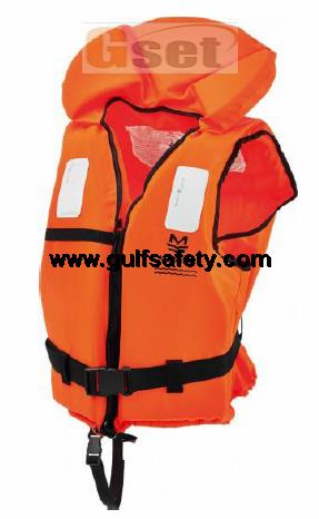 LIFE JACKET W/ REFLECTIVE TAPES AND WHISTLE  MODEL: GDR002