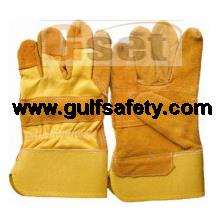 GLOVES LEATHER DB PALM