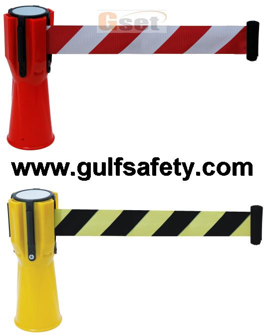 RETRACTABLE CONE TOPPER WARNING TAPE