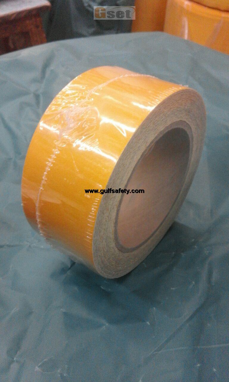 TAPE REFLECTIVE 2" X 25M YELLOW COLOUR ADHESIVE