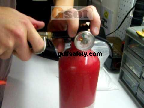 FIRE EXTINGUISHER DCP 6 REFILLING