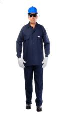 COVERALL 65/35 P/S 2NWL WORKLAND