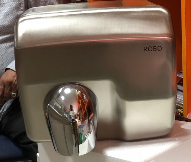 HAND DRYER ROBO STEEL