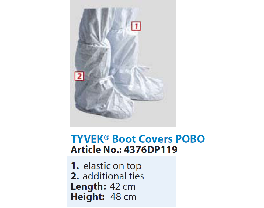 BOOT COVER TYVEK DISPOSABLE