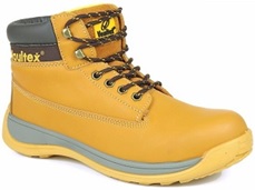SAFETY SHOES HONEY COLOR HIGH ANKLE VAULTEX JSO