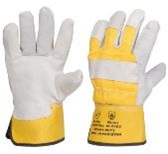 LEATHER GLOVES WITH PATCH PALM -FPK