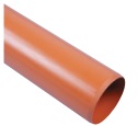 TERRAIN RED PIPE DRAINAGE PIPE PLAIN ENDED -  110MM X 5.8 MTRS - P.NO 4DP58