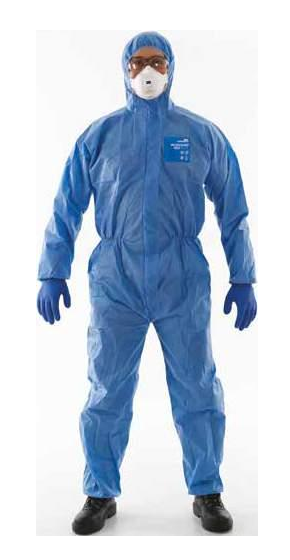COVERALL DISPOSABLE ANSELL MICROGARD 1500PLUS