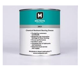 MOLYKOTE FS 3451 CHEMICAL RESISTANT BEARING GREASE 1 KG TIN