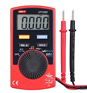 UNI-T UT 120 SERIES SMALL POCKET SIZE DIGITAL MULTIMETERS WITH DATA HOLD AND 4000 COUNT DISPLAYS - BRAND UNI-T