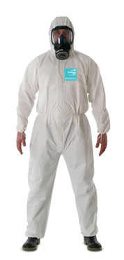 COVERALL DISPOSABLE ANSELL MICROGARD 2000