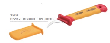 DISMANTLING KNIFE ( LONG HOOK ) INJECTION INSULATED - 51018