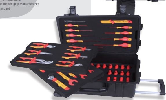 INSULATED TOOLS SET 52 PCS WITH WATER PROOF CASE - 81852