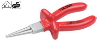 DIPPED INSULATED ROUND NOSE PLIERS - 11116