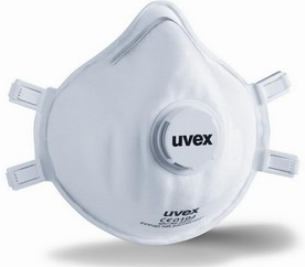 FFP3 MASK CUP WITH VALVE UVEX 8732-310