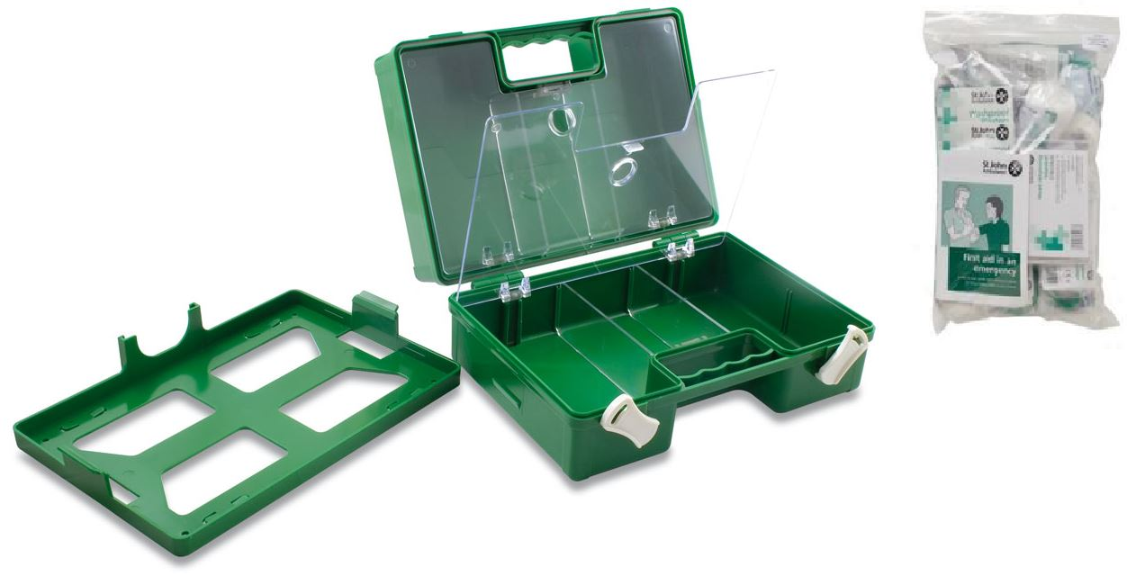FIRST AID KIT FOR 10 PERSON DM STANDARD 211-CP826