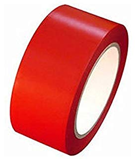 FLOOR MARKING TAPE RED REFLECTIVE 2" X 25 MTR