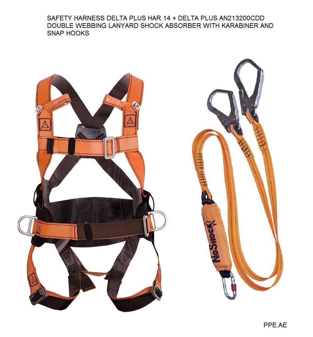SAFETY HARNESS DELTA PLUS DOUBLE