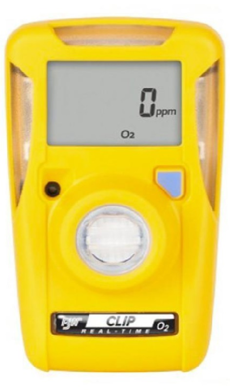 GAS DETECTOR BW TECHNOLOGIES O2 (OXYGEN) REAL TIME BWC2R-X 2 YEARS