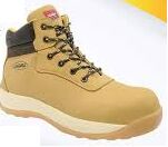 SAFETY SHOES HONEY COLOR HIGH WITH LACE JSFE
