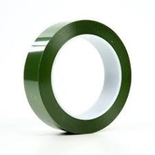 3M POLYSTER TAPE 2" GREEN 8403