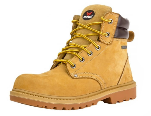 SAFETY SHOES HONEY COLOR HIGH ANKLE RIGMAN SHOES