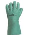 DIPPED GLOVES NITRILE WITH COTTON FLOCKING