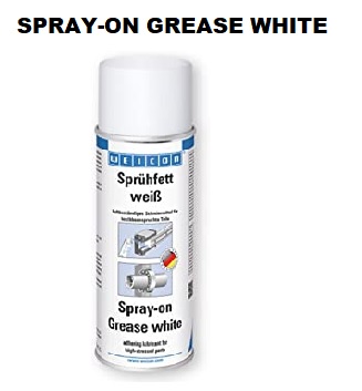 WEICON SPRAY-ON GREASE  WHTE