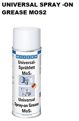 WEICON UNIVERSAL SPRAY -ON GREASE MOS2