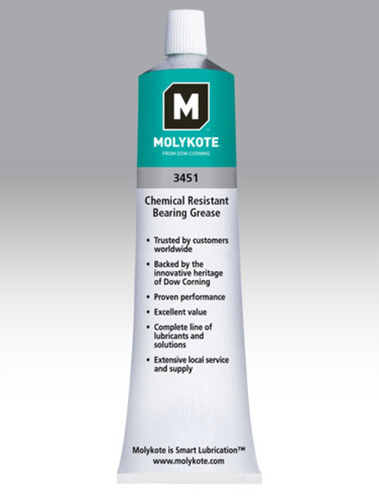 MOLYKOTE FS 3451 CHEMICAL RESISTANT BEARING GREASE 100 GM