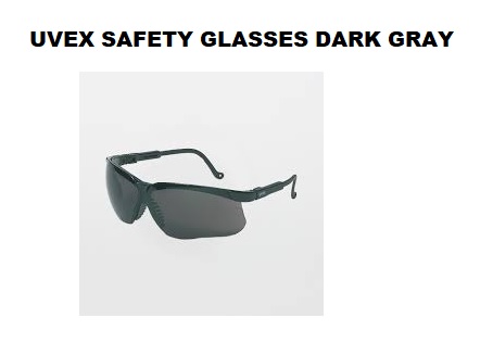 UVEX SAFETY GLASSES DARK GRAY