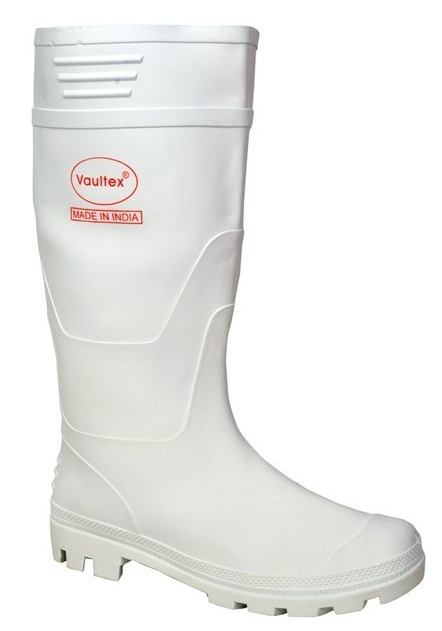 GUM BOOT WITHOUT TOE&PLATEWHITE JGP