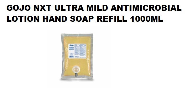 GOJO NXT ULTRA MILD ANTIMICROBIAL LOTION HAND SOAP REFILL