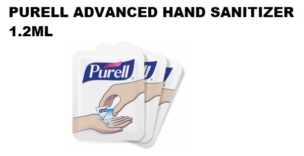 ADVANCED HAND SANITIZER  1.2ML