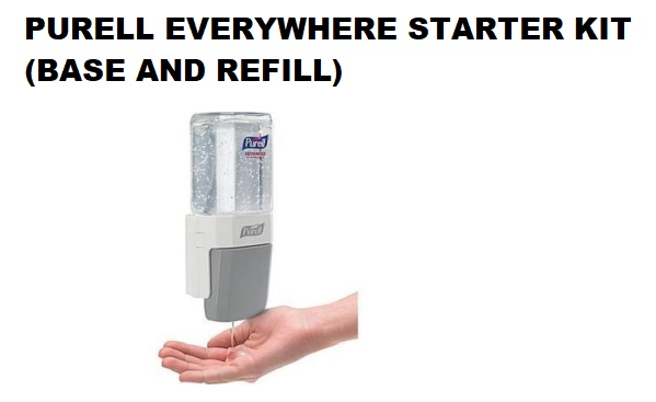 PURELL EVERYWHERE STARTER KIT (BASE AND REFILL)