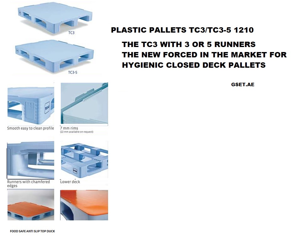 PLASTIC PALLET TC3/TC3 51210