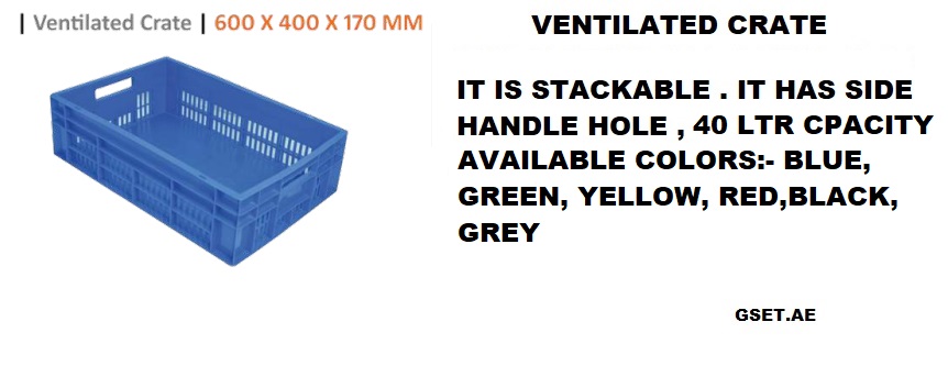 VENTILATED CRATE (LONG)