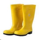 SAFETY RUBBER BOOTS YELLOW (SIZE 9 TO 12)