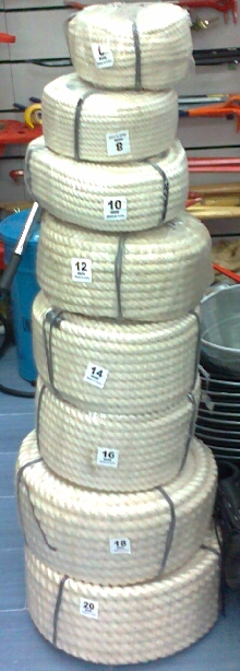 ROPE COTTON 12MMX 40 YRD