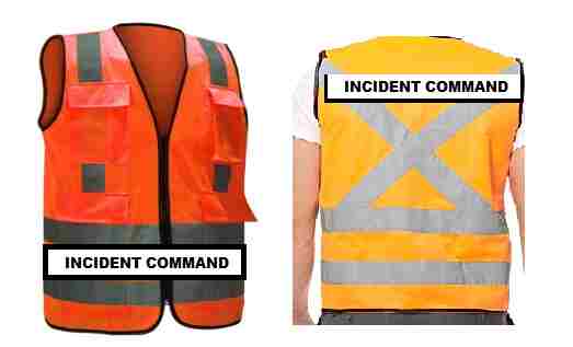 SAFETY VEST WITH TEXT