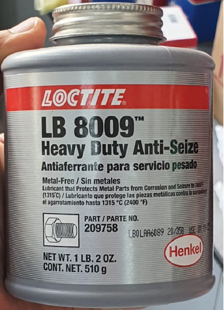 LOCTITE LB8009 ANTI SEIZE HEAVY DUTY 510GM (1 LB).2 OZ.PART NO 209758