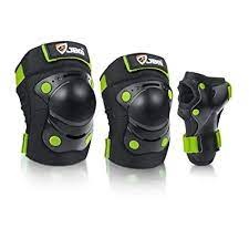 JBM KIDS SAFETY PROTECTIVE KNEE AND ELBOW PADS WITH WRIST GUARD