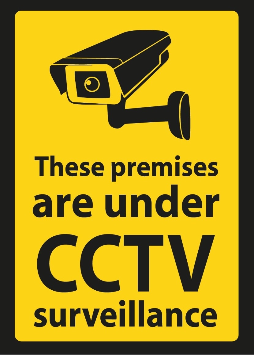 THESE PREMISES ARE UNDER CCTV SURVEILLANCE SIGN
