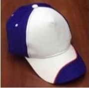 COTTON CAP WHITE, BLUE,