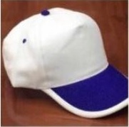 COTTON CAP WHITE, BLUE