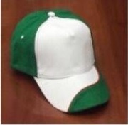 COTTON CAP WHITE, GREEN,