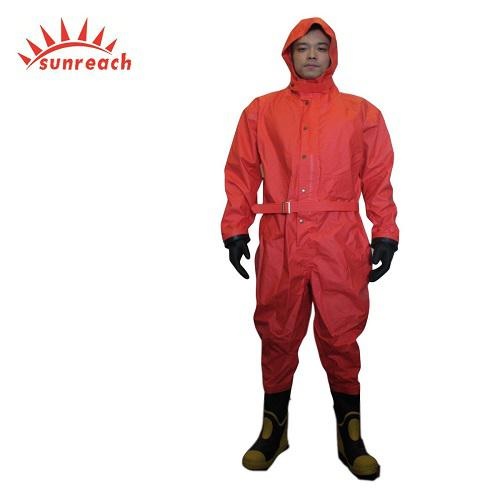 FIRMAN SEMI-CLOSED CHEMICAL PROTECTIVE CLOTHING SR-F1083 RED